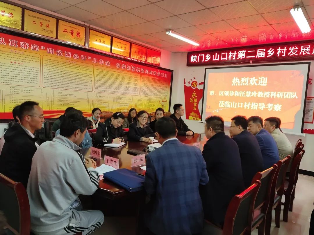 兰州大学汪慧玲教授科研团队考察调研兰州大学帮扶地区平凉市峡门乡山口村 兰州大学汪慧玲教授科研团队考察调研兰州大学帮扶地区平凉市峡门乡山口村